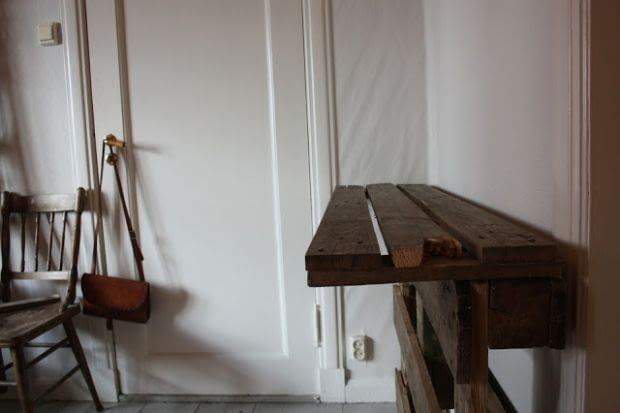 DIY - biurko z palety. Gotowe! biurko z palety, meble z palet, jak zrobić meble z palety