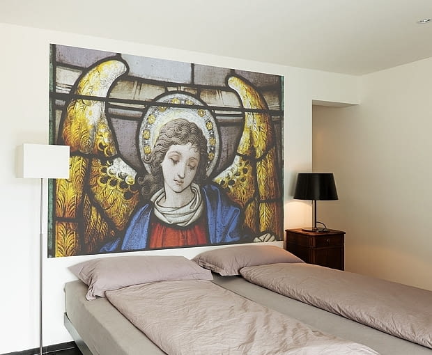 fotorapeta, witraż, sakralne motywy, design