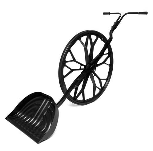 Wovel - gadżet ułatwiający odśnieżanie wovel, odśnieżanie, jak łatwo odśnieżać, łopata z kołem do odśnieżania