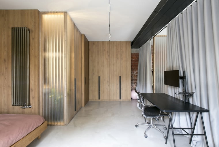 Wnętrza prywatne – III miejsce: THEZA Architekci, „WrocLoft”