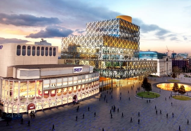 mecanoo, biblioteka, birmingham