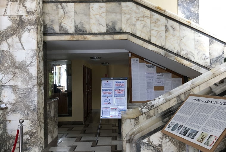 Krynica-Zdrój: Patria. Proj. Bohdan Pniewski Krynica-Zdrój: Patria. Proj. Bohdan Pniewski