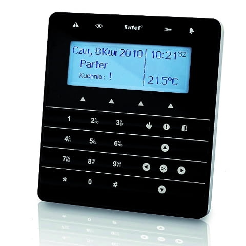 Dobry manipulator alarmu charakteryzuje czytelność i prostota obsługi. automatyka