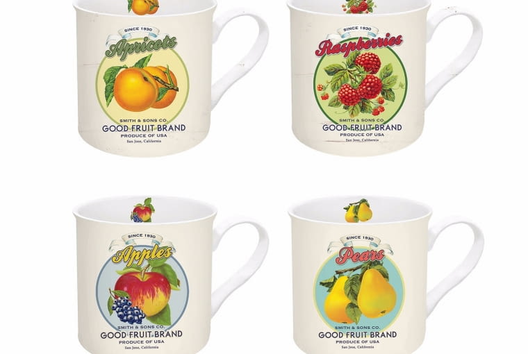 Westwing: zestaw 4 kubków Summer Fruits, 99 zł Kolorowe nowości w Westwing