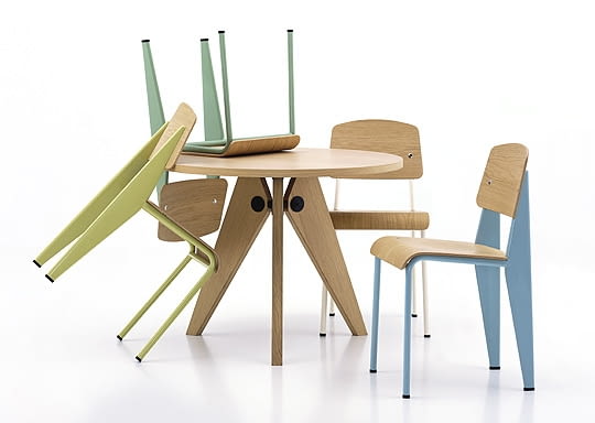 Standard Chair, proj. Jean Prouve design, prouve, meble