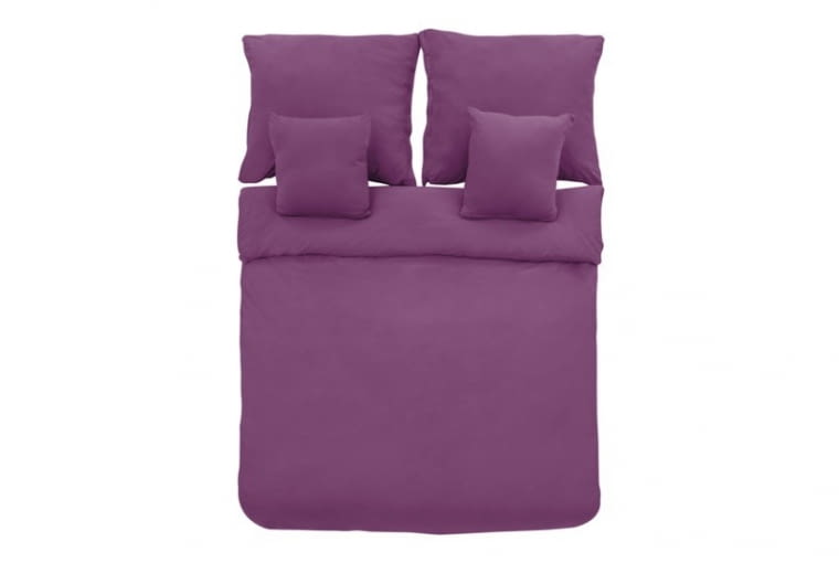 Komplet pościeli JERSEY MEDIO 220x200 cm Fioletowy 59,90zł