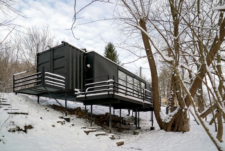 Offroadhouse we Wrzeszczynie. Proj. Józef Franczok (współzałożyciel pracowni PORT) Offroadhouse we Wrzeszczynie. Proj. Józef Franczok (współzałożyciel pracowni PORT)