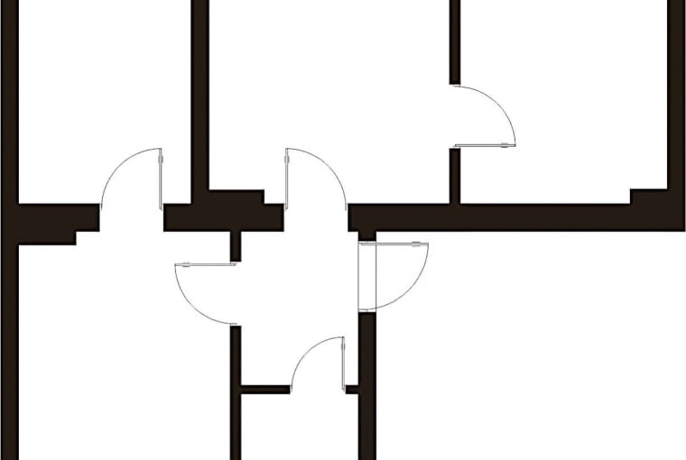 55,1 m kw., 3 pokoje, dla 4 osób 55,1 m kw., 3 pokoje, dla 4 osób