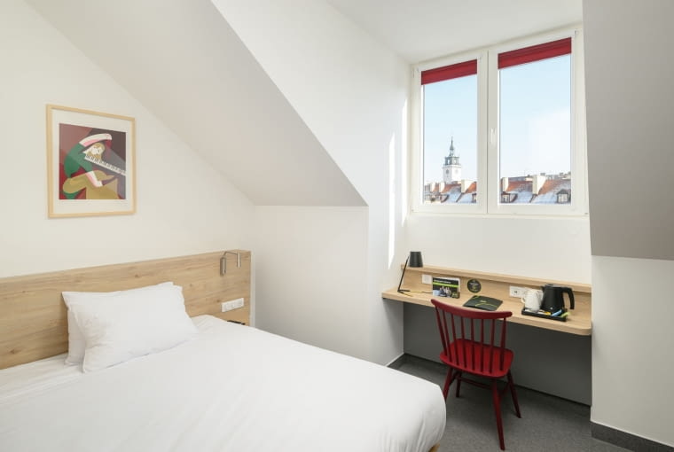 B&B HOTEL Kalisz Centrum - pokój hotelowy
