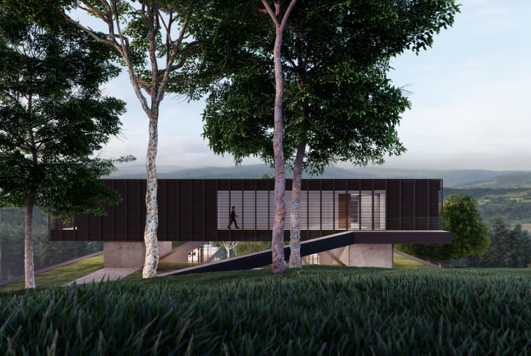 Forest Line. Proj. Mobius Architekci Forest Line. Proj. Mobius Architekci