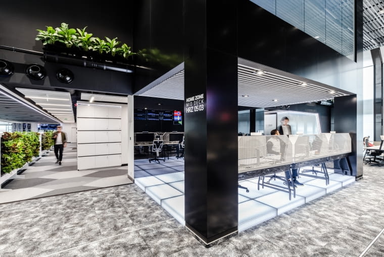 Nordea Horizon w Warszawie. Proj. Workspace Nordea Horizon w Warszawie. Proj. Workspace