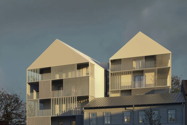 Dom Uniwersalny (A10) w Otwocku. Proj. MFRMGR Architekci Dom Uniwersalny (A10) w Otwocku. Proj. MFRMGR Architekci