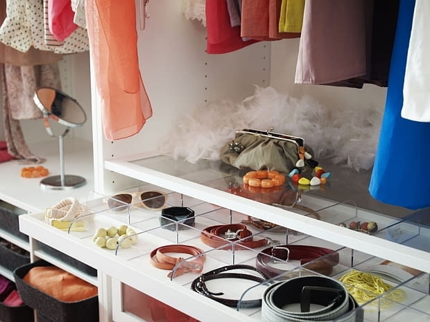 IKEA - KOMPLEMENT półka szklana: 99 zł. meble ikea, meble z ikei, ciekawe meble z ikea, nowości