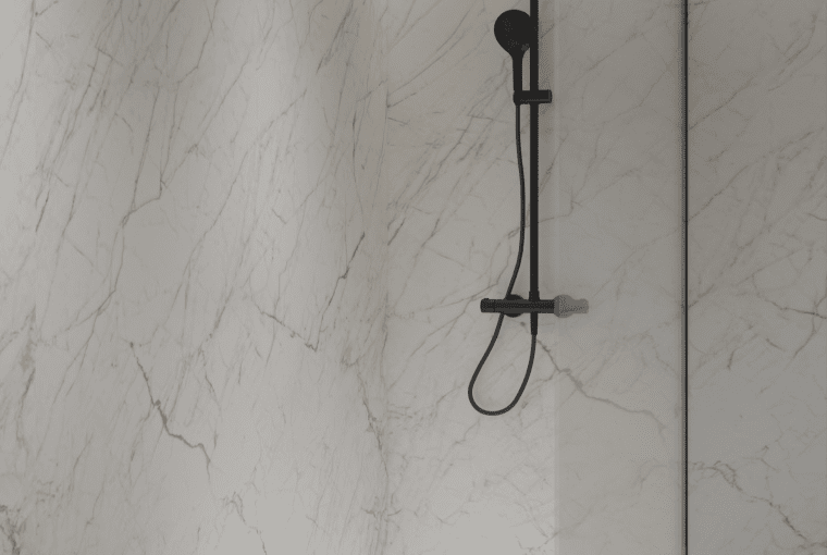 zestaw prysznicowy Atran czarny