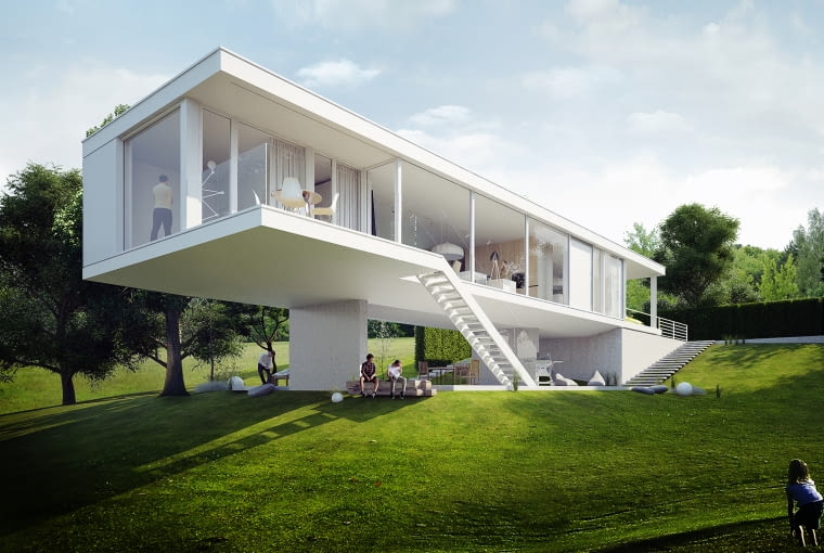 Dom na Skarpie. Proj. MUS Architects Dom na Skarpie. Proj. MUS Architects