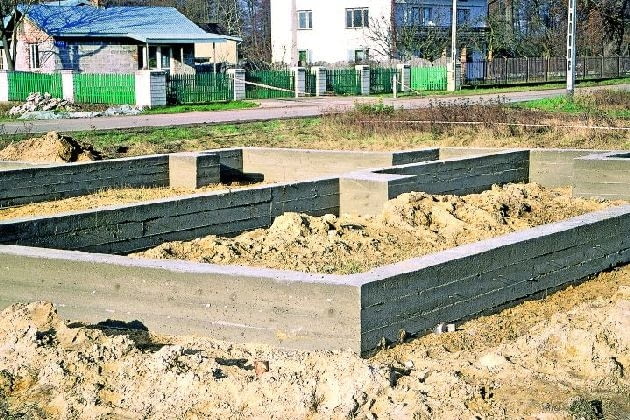 Monolityczne ściany fundamentowe Monolityczne ściany fundamentowe