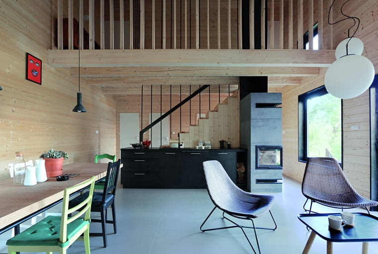 Dom na Kaszubach dom domy inspiracje dom mały dom tani w budowie realizacje małe domy budowa domu projekt domu