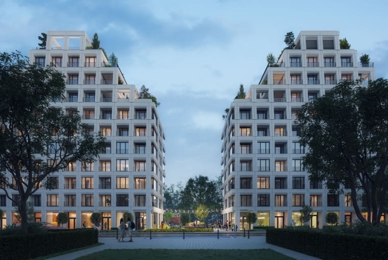 MURANO w Warszawie. Proj. BBGK Architekci