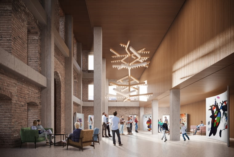 Concordia Hub na Wyspie Słodowej we Wrocławiu. Concordia Hub na Wyspie Słodowej we Wrocławiu, Concordia Hub, Wyspa Słodowa 7