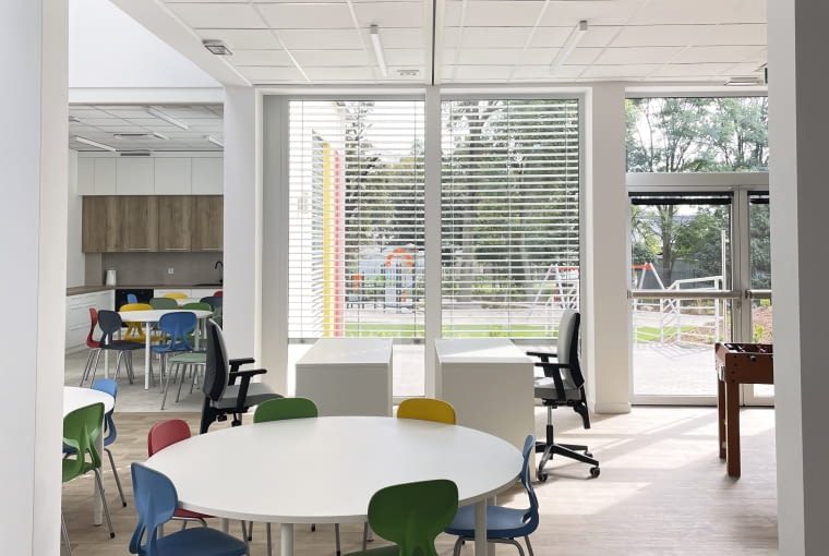 Świetlica Terapeutyczna w Lewinie Brzeskim. Proj. Weronika Muras W² STUDIO PRACOWNIA ARCHITEKTURY Świetlica Terapeutyczna w Lewinie Brzeskim. Proj. Weronika Muras W² STUDIO PRACOWNIA ARCHITEKTURY