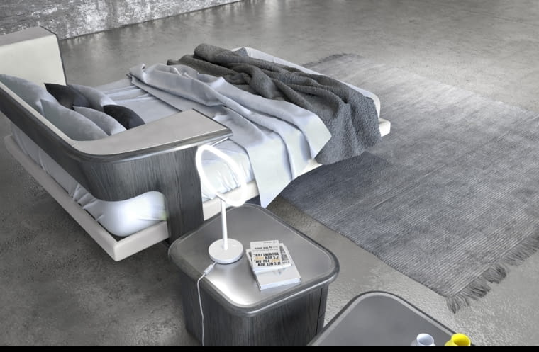 Kolekcja Kosy dla Huppe, proj. Karim Rashid sypialnia, projektanci