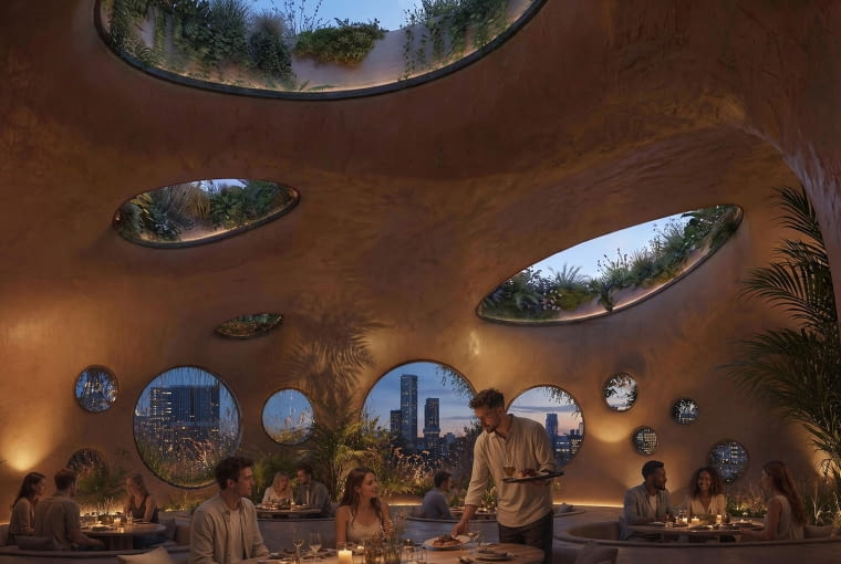 Shift Embassy w Rotterdamie. Proj. MVRDV