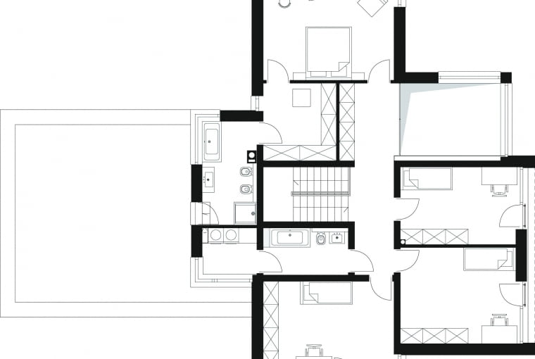 Otwarty 2, Projekt poddasza Projekty domów z miejscem do pracy