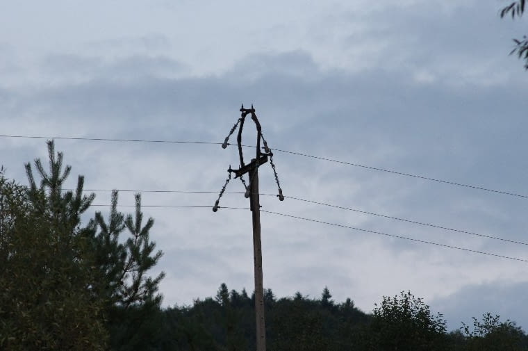 prąd, linie wysokiego napięcia