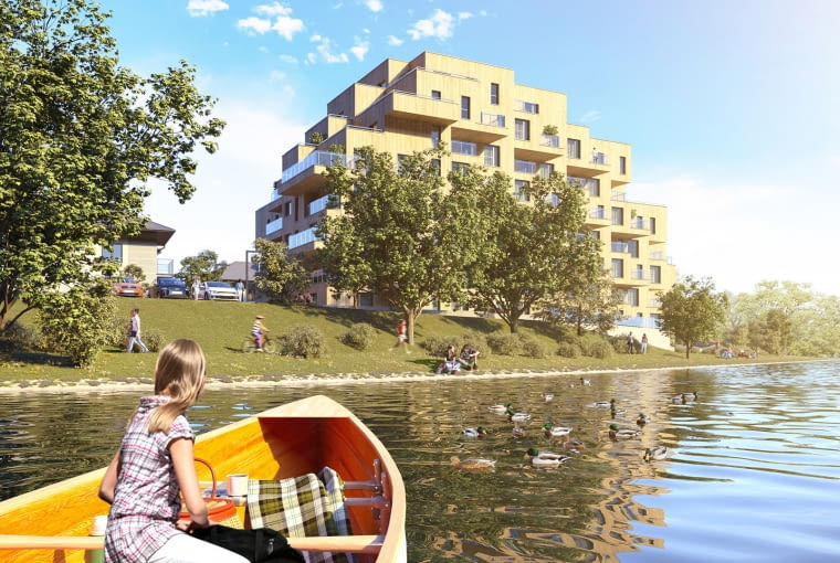 Wooden House w Rzeszowie. Proj. MWM Architeci