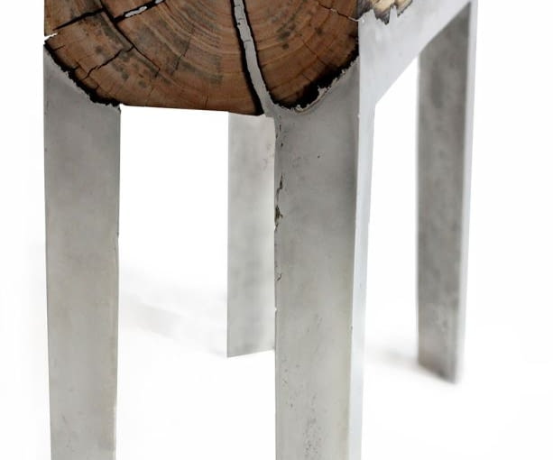 Wood Casting, projekt: Hilla Shamia stoły, stoliki, design