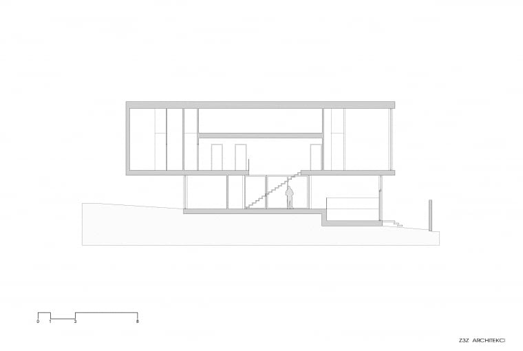 Dom w Zibacie (Meksyk). Proj. Z3Z ARCHITEKCI Dom w Zibacie (Meksyk). Proj. Z3Z ARCHITEKCI