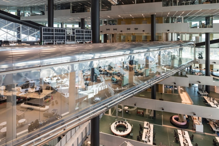 Nowy biurowiec Axel Springer w Berlinie. Proj. OMA Nowy biurowiec Axel Springer w Berlinie. Proj. OMA