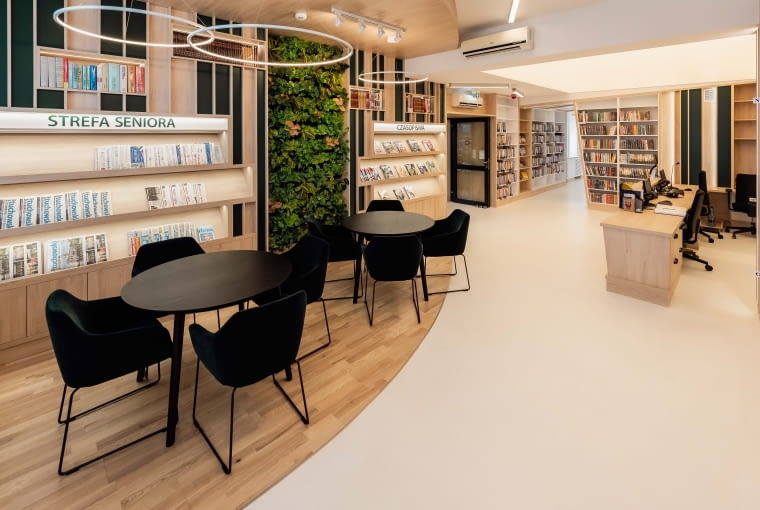 Biblioteka w Tuchowie. Proj. GK-Atelier