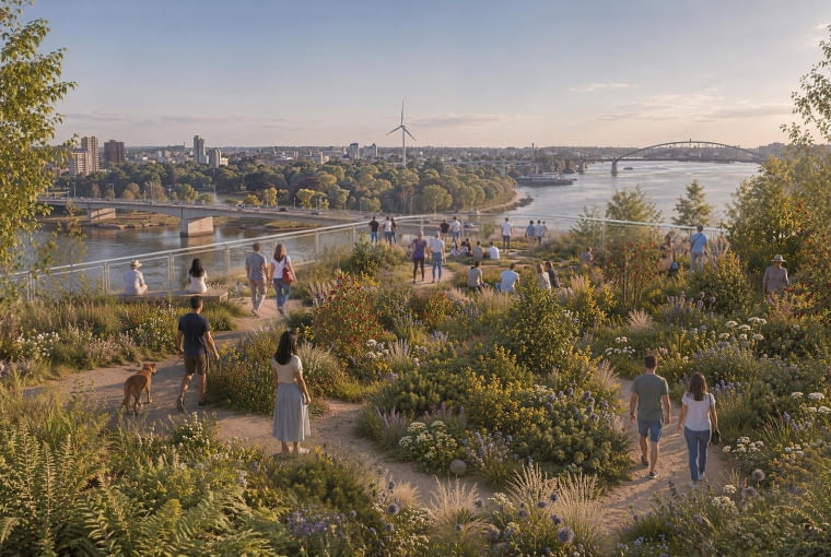 Shift Embassy w Rotterdamie. Proj. MVRDV