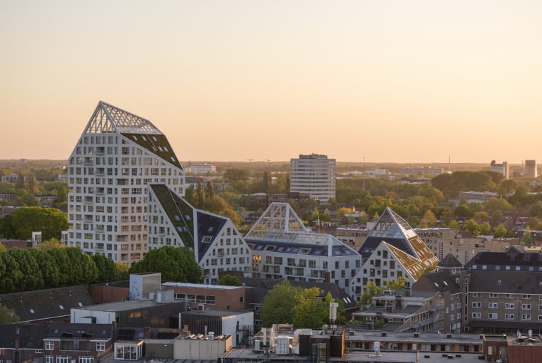 Nieuw Bergen w Eindhoven. Proj. MVRDV Nieuw Bergen w Eindhoven. Proj. MVRDV