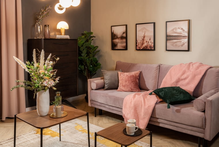 Kolorowe tekstylia - odświeżamy aranżację