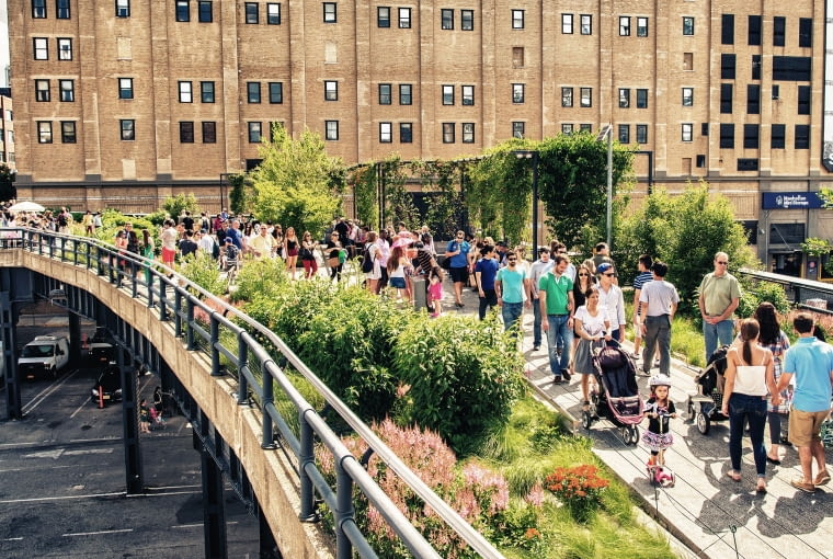 High Line w Nowym Jorku High Line w Nowym Jorku