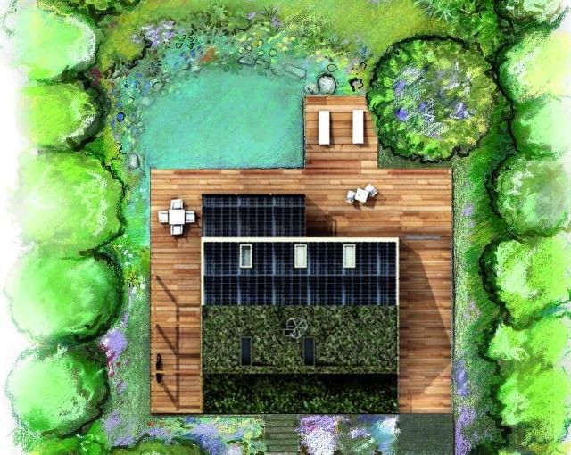 Projekt ADD - zieleń na działce Projekt ADD - zieleń na działce