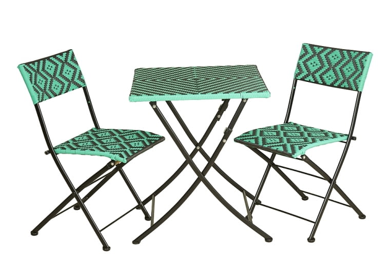 TK Maxx: zestaw ogrodowy w azteckie wzory. Cena: 399,99 zł. lampion, lato, tk maxx, produkty, nowości