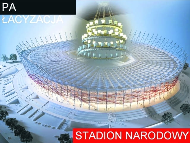 "Spałacyzowany" Stadion Narodowy "Spałacyzowany" Stadion Narodowy