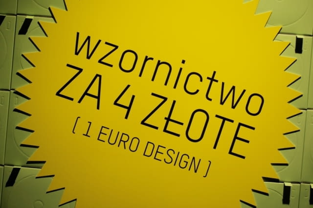 Wystawa "Wzornictwo za 4 złote" design, wzornictwo, iwp