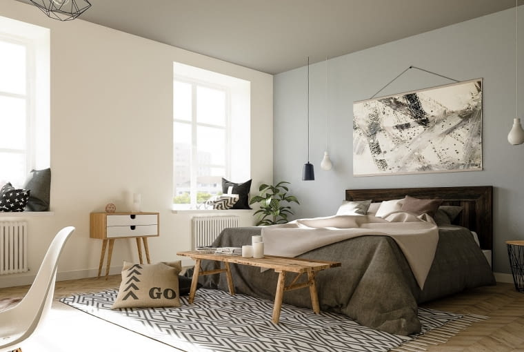 Domowe sposoby na zdrowy sen. Zapewni to… aranżacja sypialni [ZDJĘCIA]