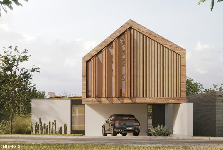Dom w Zibacie (Meksyk). Proj. Z3Z ARCHITEKCI Dom w Zibacie (Meksyk). Proj. Z3Z ARCHITEKCI