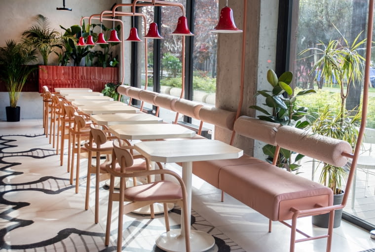 Waszyngton x Soho. Proj. SOJKA & WOJCIECHOWSKI