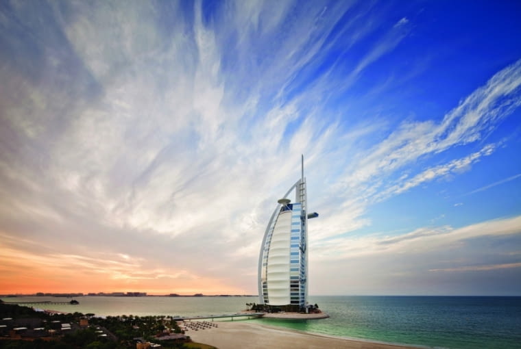 Hotel Burj al Arab w Dubaju Hotel Burj al Arab w Dubaju