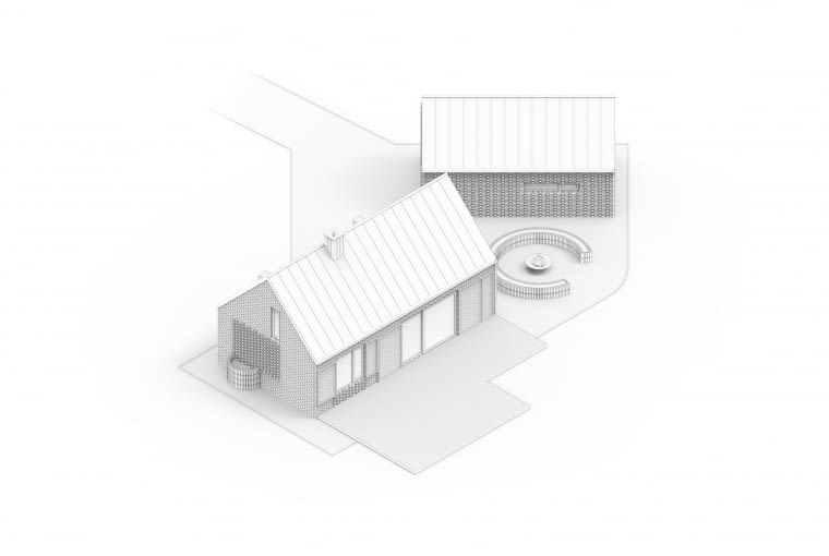 Dom Las - kierunek południowo/wchodni. Proj. Studio Onu Dom Las - kierunek południowo/wchodni. Proj. Studio Onu