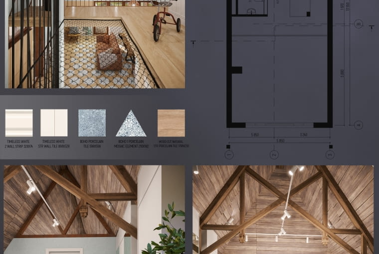 Projekt "Didova chata" autorstwa Yulii Zubar Projekt "Didova chata" autorstwa Yulii Zubar