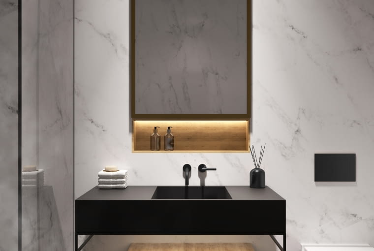 Wnętrza hotelu Nobu. Proj. Medusa Group