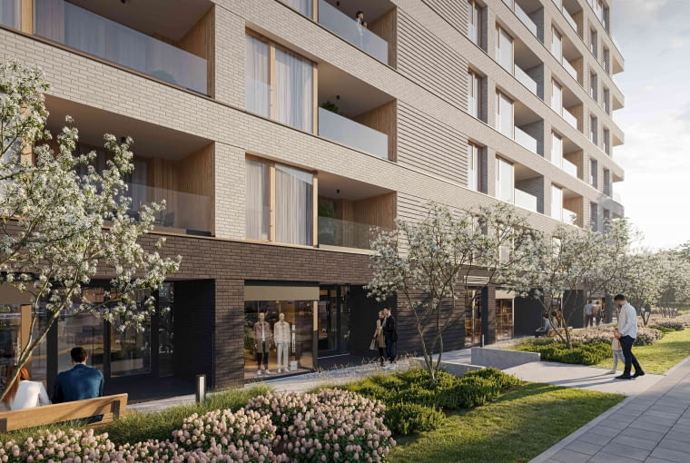 Portowa Zabłocie - wizualizacja. Proj. UCEES Portowa Zabłocie - wizualizacja. Proj. UCEES