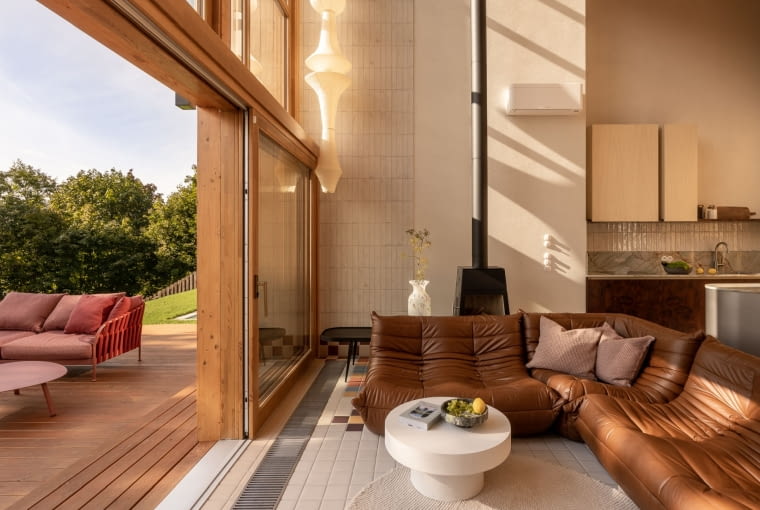 Dom na Mazurach. Proj. wnętrz: ASID Studio